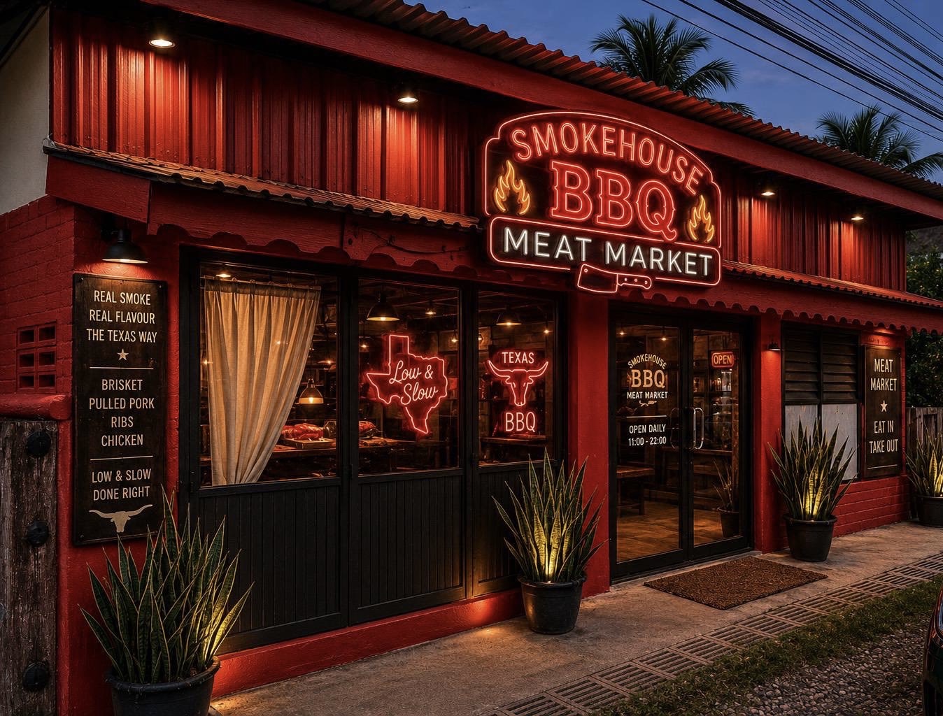 Smokehouse BBQ Meat Market storefront