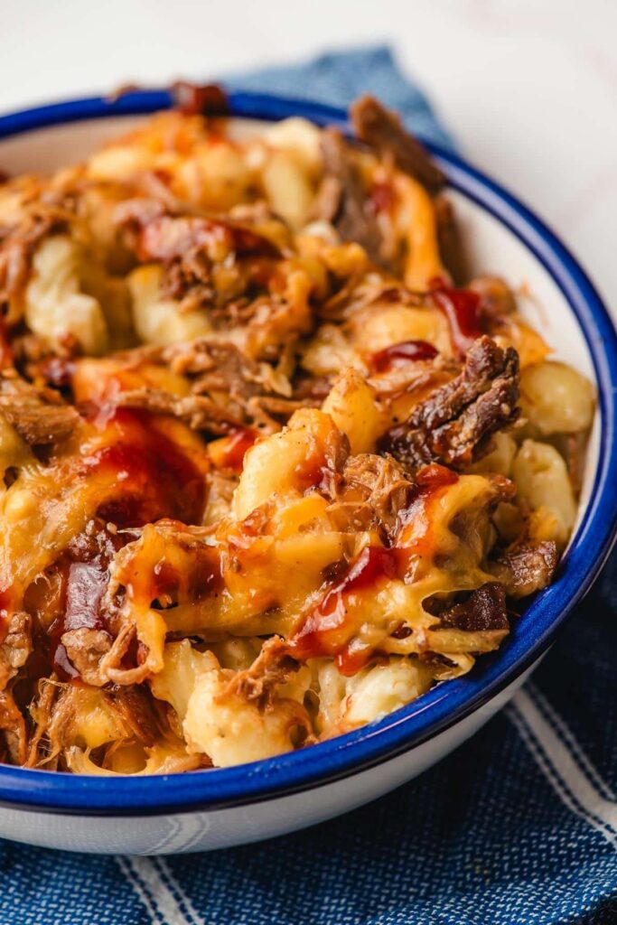 Loaded BBQ Mac Bowl